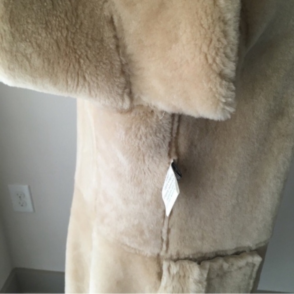 Vintage Giuliana Teso Shearling Fur Coat - Picture 10 of 16
